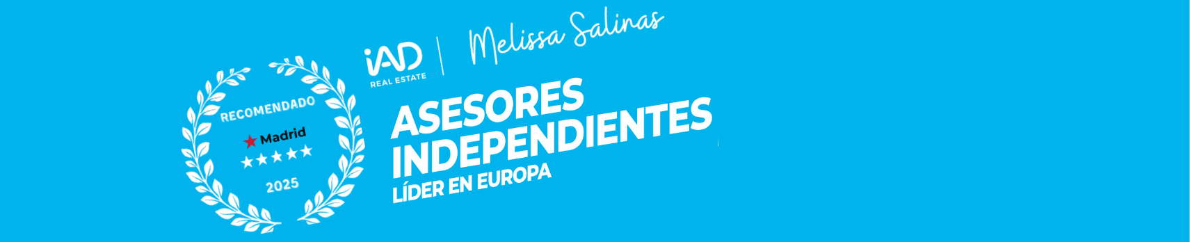 Melissa Salinas - iad España - Agencia inmobiliaria en Hortaleza