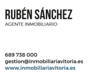 Agente inmobiliario en Vitoria-Gasteiz: Rubén Sánchez González