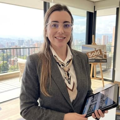 Agente inmobiliario en Sant Andreu: Micaela Mallia Albernaz