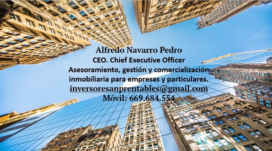 Alfredo Navarro Pedro - Agente inmobiliario en Valencia