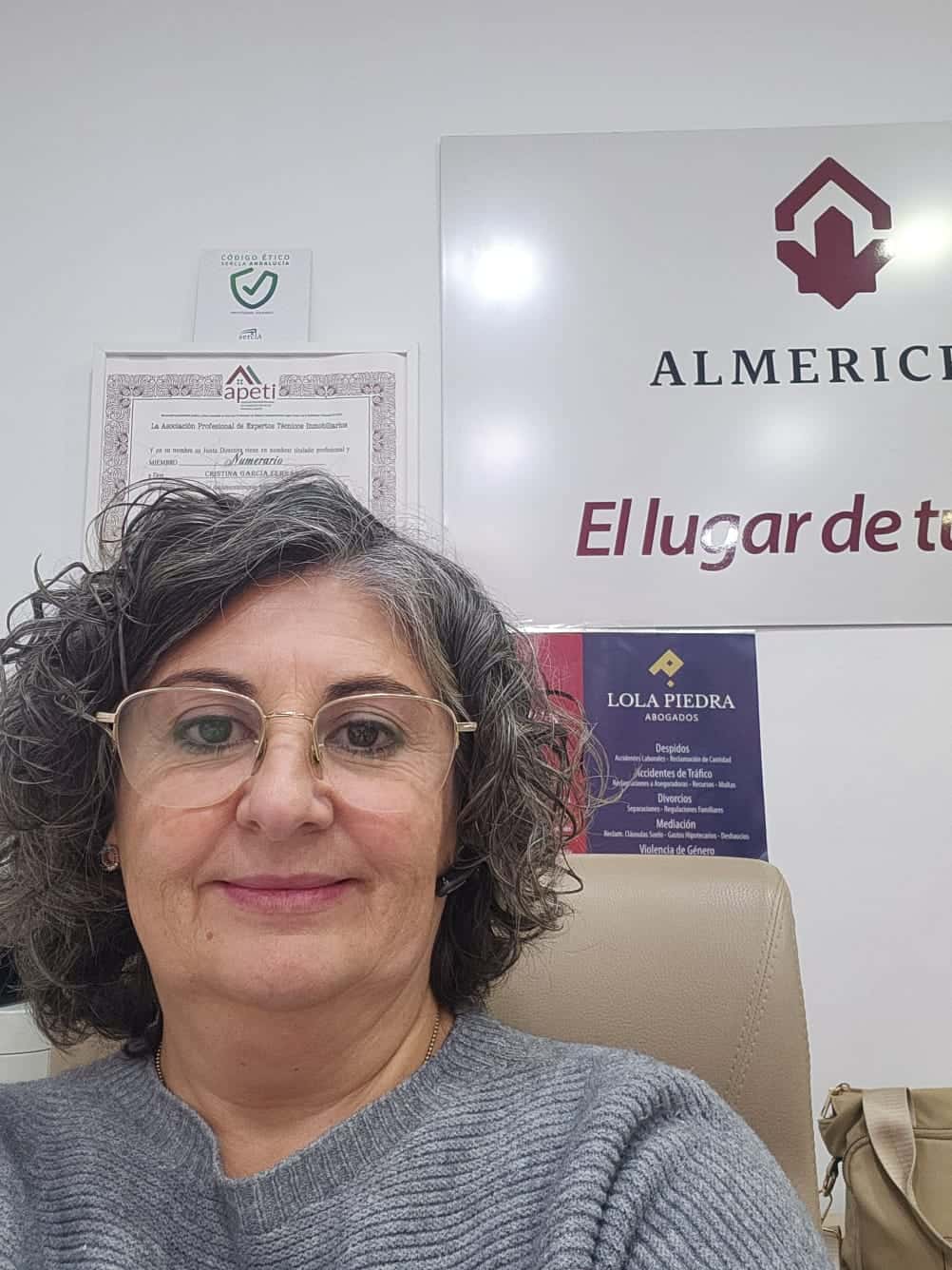 Cristina García - Agente inmobiliario en Almería