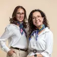 Maru Hernández y  Pilar Pesquera
