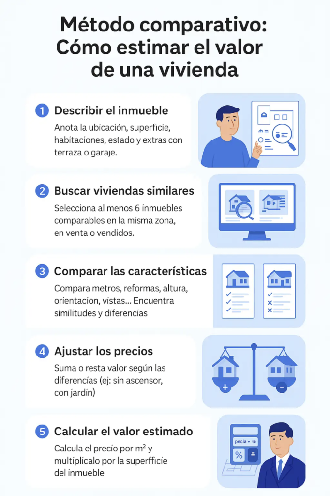 Métodos para tasar una vivienda
