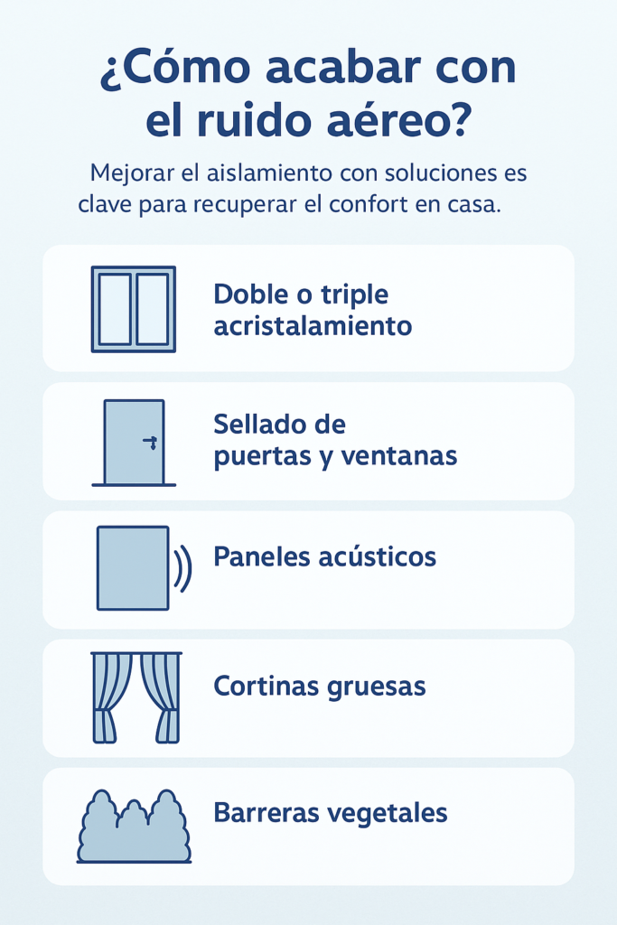 Cómo acabar con el ruido aéreo